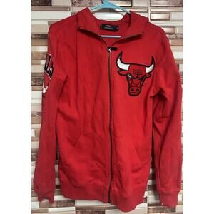 Pro Standard Chicago Bulls Hoodie Red Size Small Embroidered NBA 6x Champions
